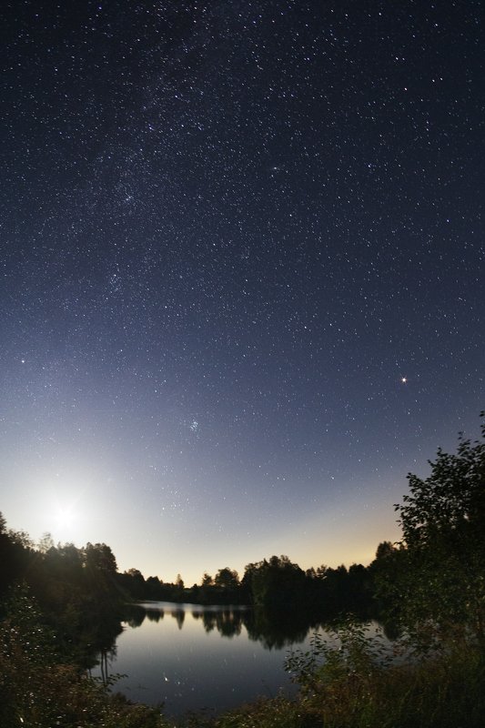 ночь, звёзды. photo preview