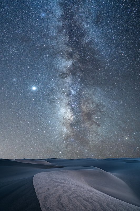 stars,desert,long exposure,milky way,light hunter, starry skyphoto preview