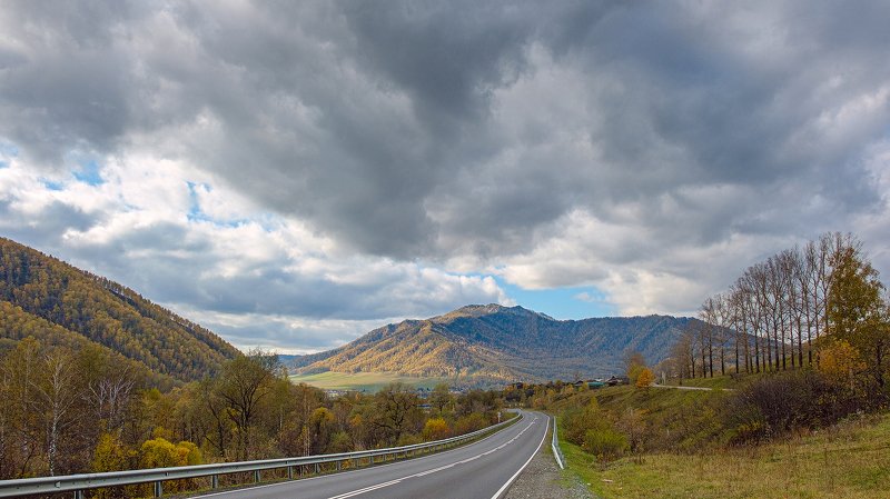 пейзаж, горы, осень, Горный Алтай  Суровый Алтайphoto preview