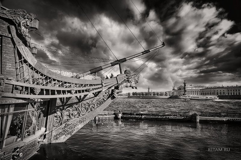 петербург, санкт-петербург, питер, чб, пейзаж, культура, нева, черно-белое, ритам, мельгунов, saint-petersburg, petersburg, russia, leningrad, neva, river, cityscape, landscape, dramatic, black and white, culture, landmark, photography, ritam, melgunov Это Питер / \'Tis Petersburgphoto preview