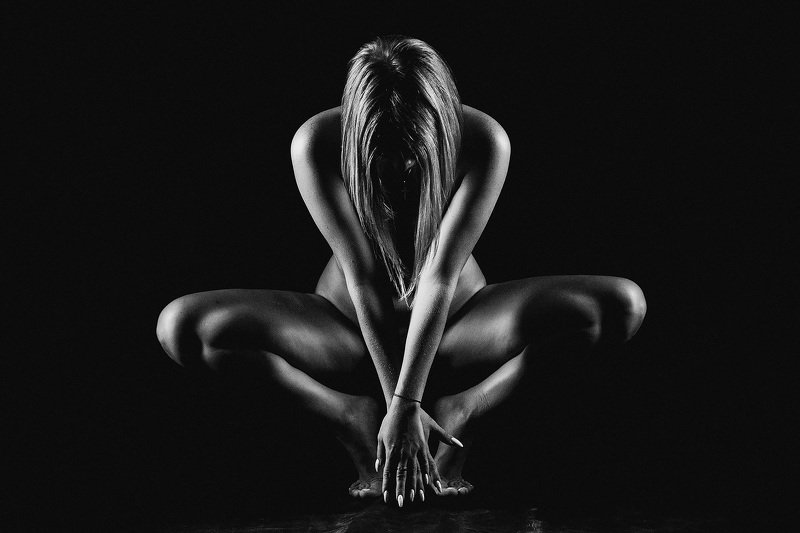 #portait #model #girl #портрет #модель #девушка #арт #чб #black&white ***photo preview