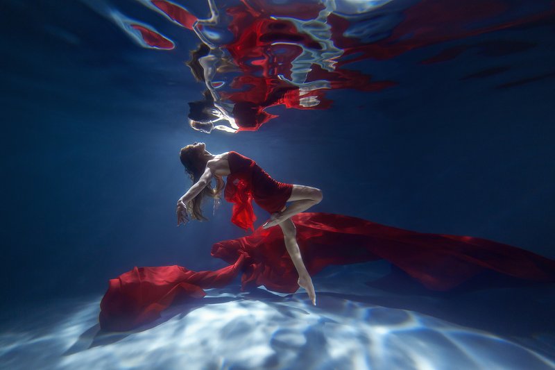 water, woman, plastic art, wowphoto, belarus, studio photo preview