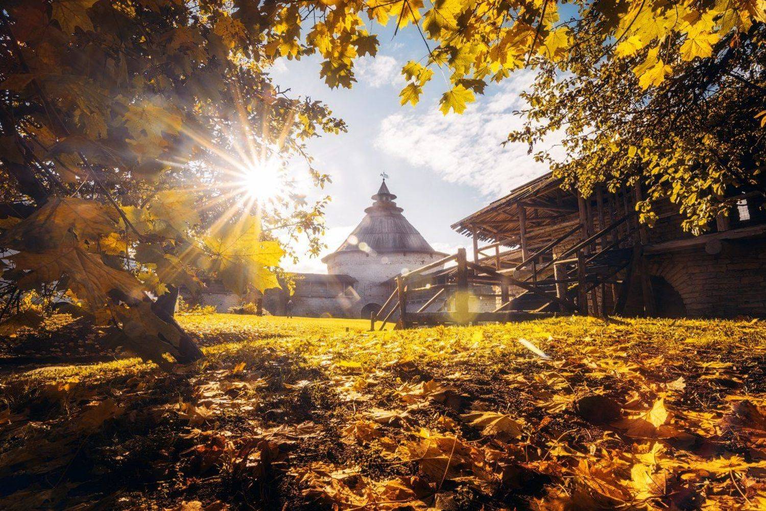 псков, осень, октябрь, Майя Афзаал