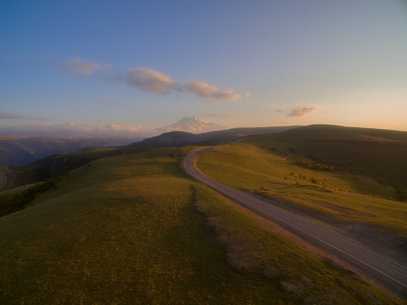 Sunset road. фото превью