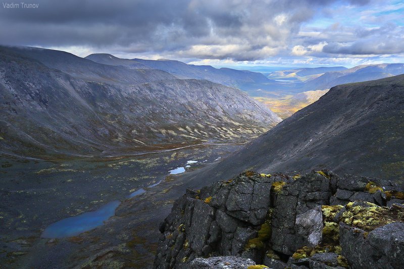 кольский, север, заполярье, хибины, юдычвумчорр С высоты Юдычвумчоррphoto preview