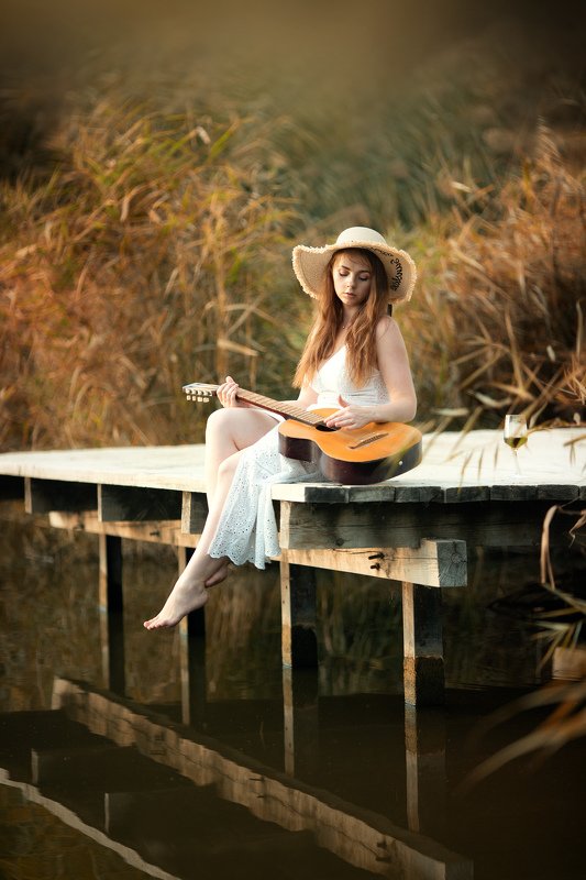 семейная фотография, детская фотография, теплые кадры, огненные фото, теплые фото, обучение фотографии, портрет, красивые фотографии, постановочные фотографии, художественные фотографии, Валерия Мороз, фотохудожник, красивые портреты, дети, семьи,  У озера photo preview