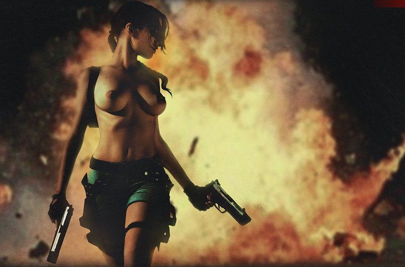 lucas, lucastudio, nude TOMB RAIDERphoto preview