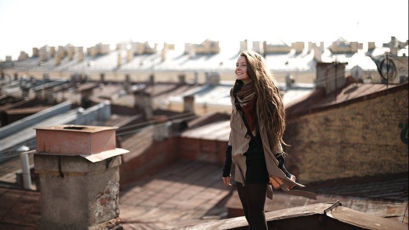 крыши, петербург, портрет, санкт-петербург photo preview