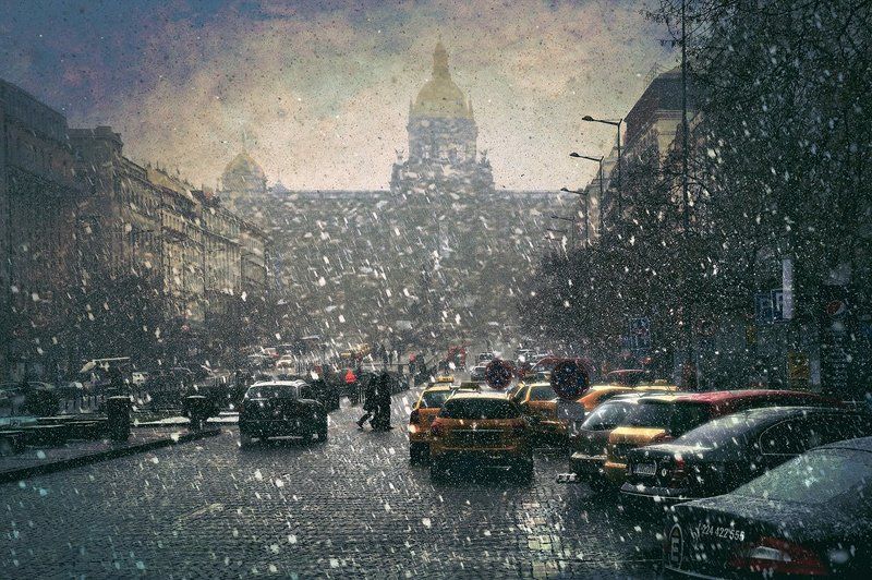 Прогулка по снежной Праге 11.01.13 г.photo preview