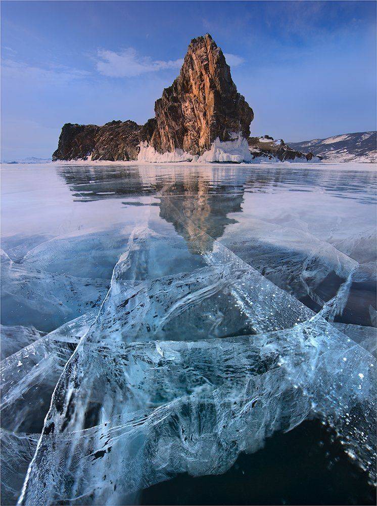 байкал, зима, baikal, lake, Yury Pustovoy