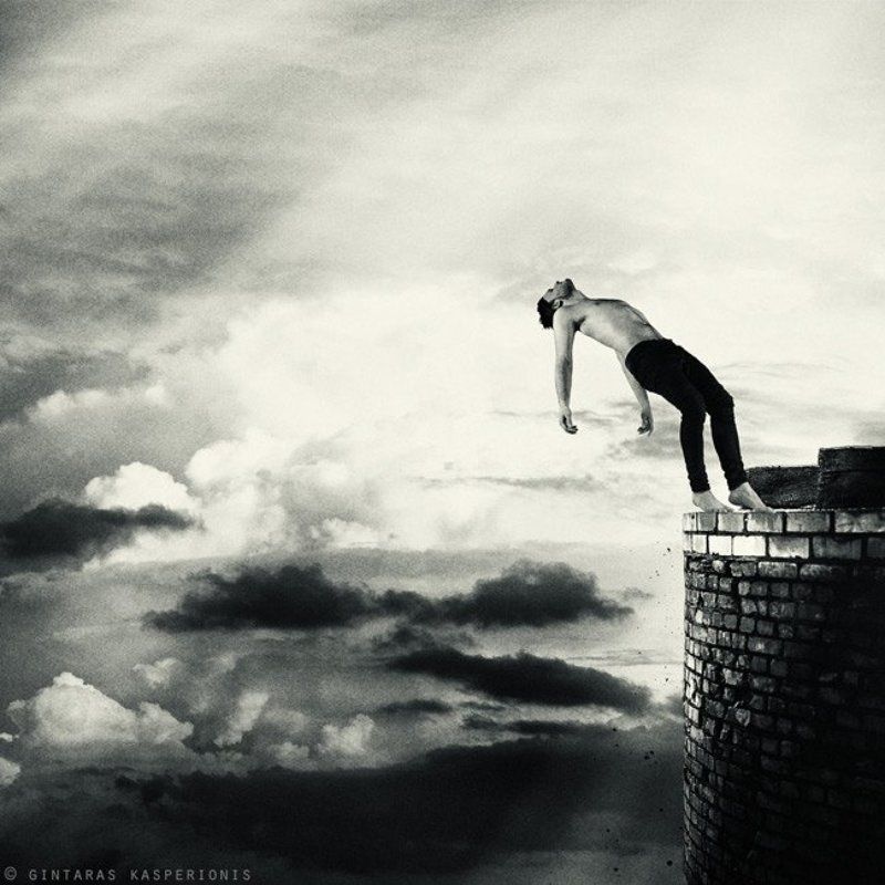 sky, boy, clouds, man, square, photo, art, nude, gallery, toned, conceptual, feeling, emotion, modern, male, idea, photography, artistic, artwork, mono, foto, pentax, fine, 1x1, contemporary, arts, original, kasperionis, gintaras On The Edgephoto preview