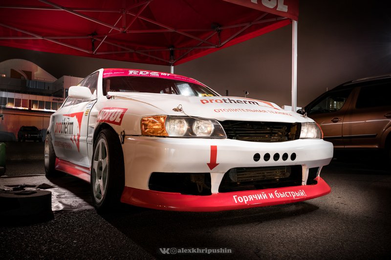 automotive Night before the driftphoto preview