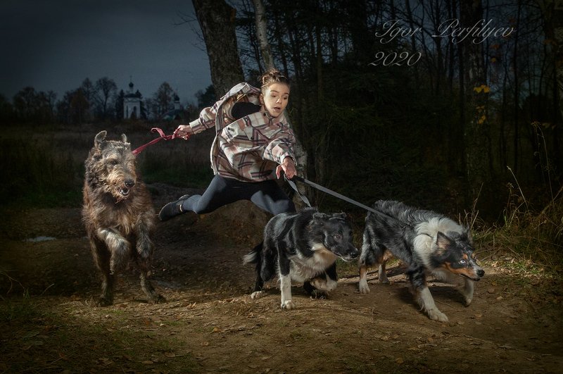 Кудабля на прогулкеphoto preview