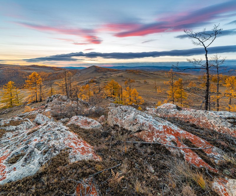 байкал, закат, фототур, прибайкалье, тажеранская степь, ольхон, сибирь Закат в Тажеранской степиphoto preview