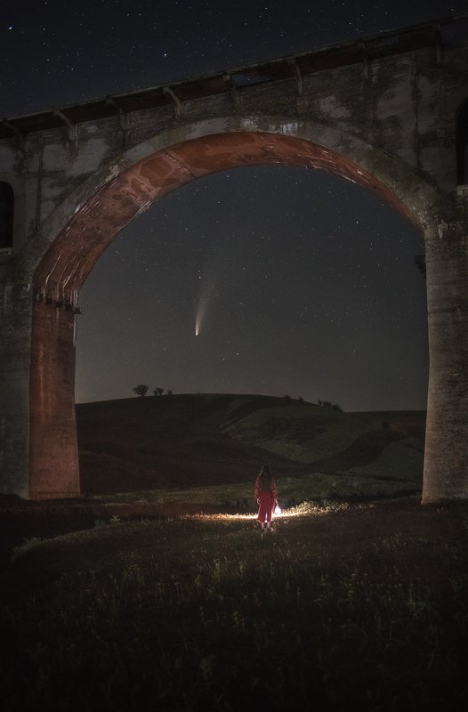 Хвостатая кометаphoto preview