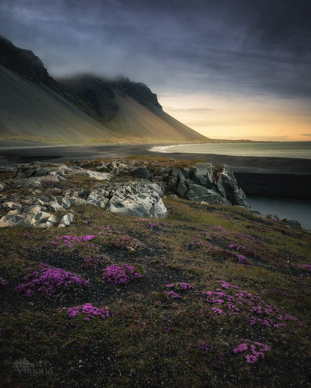 iceland,mountains,sea,sea shore,mood,summer,moody, Shores of Icelandphoto preview