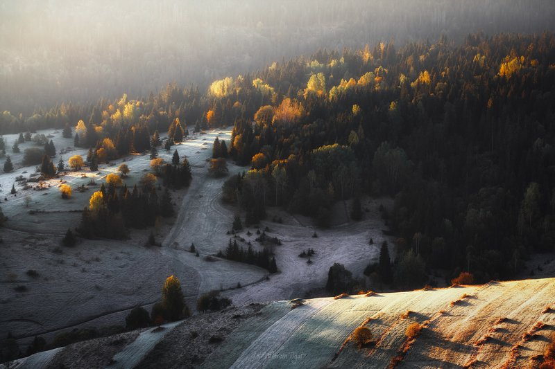 Spisz in the fall, Slovakia. фото превью