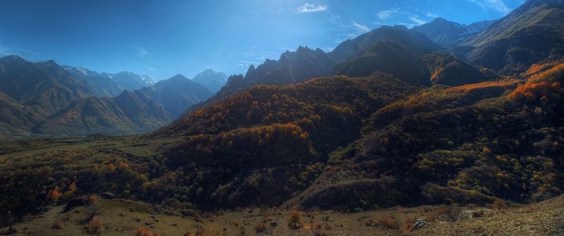 Пейзаж, горы, природа, свет, Кавказ, Кабардино-Балкария, nature, landscape, mountain Mountain Viewphoto preview