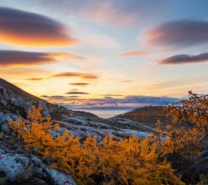 Рассвет на Байкалеphoto preview