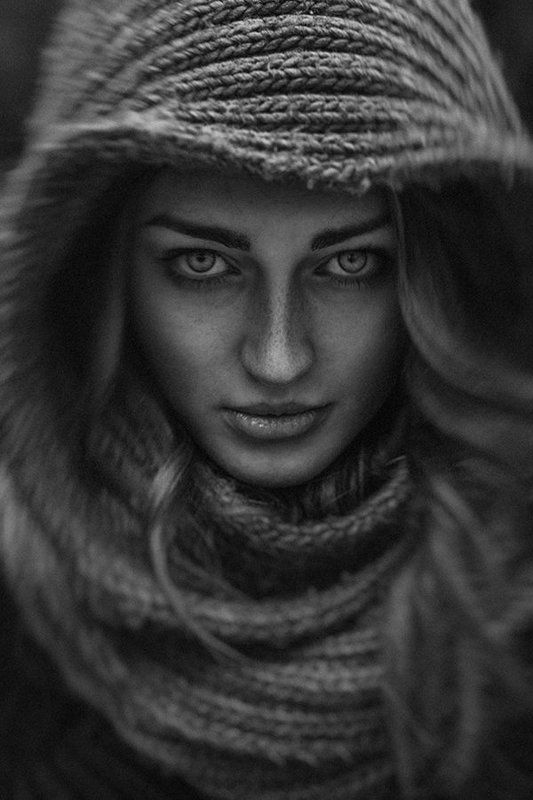 anton, perebejnos, portrait, girl, woman, black, and, white, concept I Will Let You Burnphoto preview