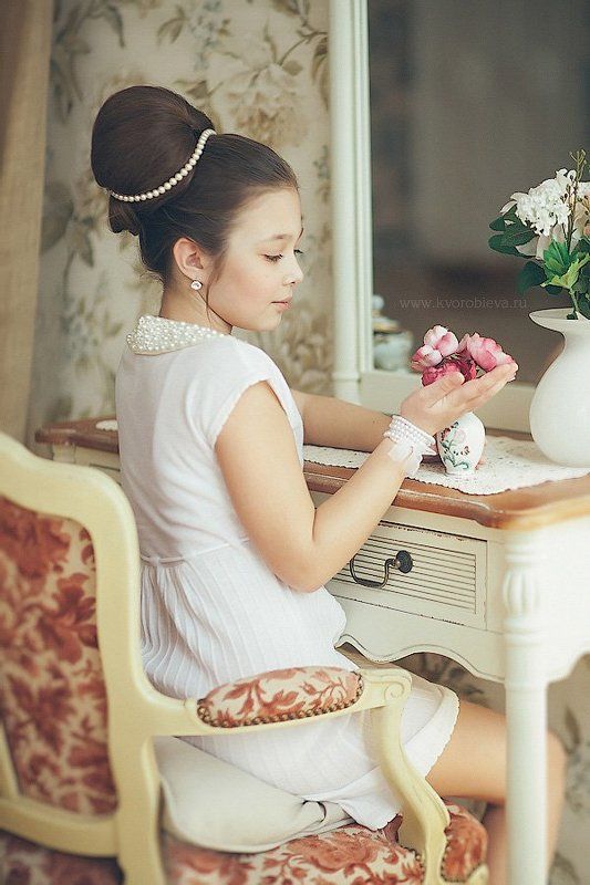 винтаж, детский портрет Аннаphoto preview