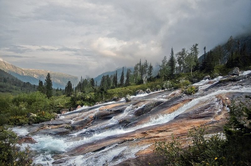 Саяны. Красная река. Начало.photo preview