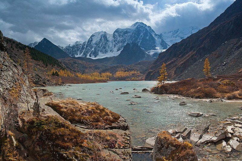 горы, алтай, озеро, шавлинское, река, шавла, северо-чуйский, хребет там где Шавла берет началоphoto preview