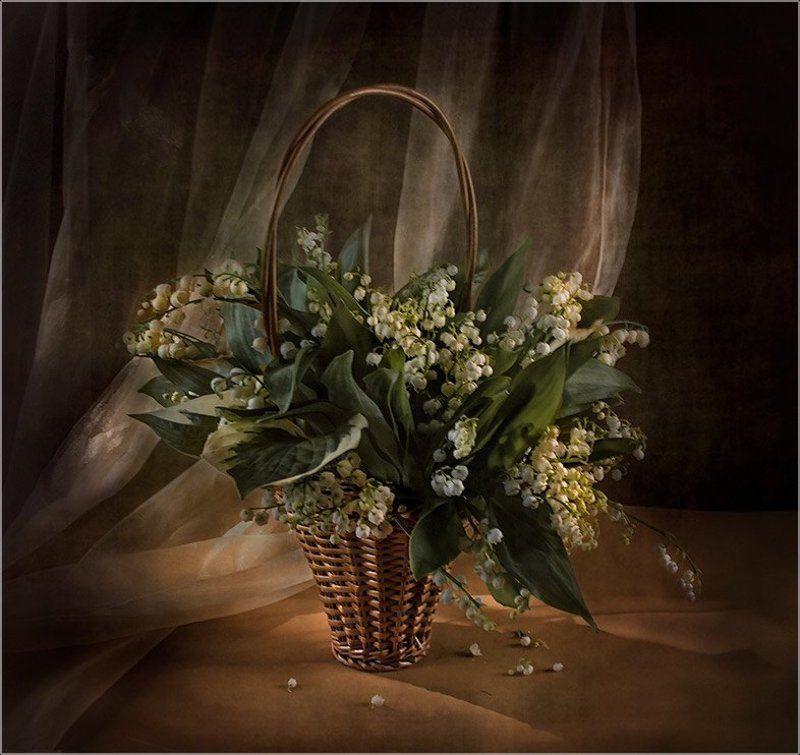 foto liubos, натюрморт, ландыши Тонкий аромат фото превью