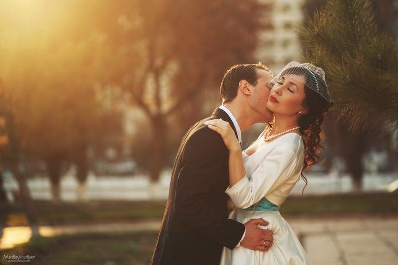 wedding, couple, retro, свадьба, ретро, Benjamin & Zarinaphoto preview