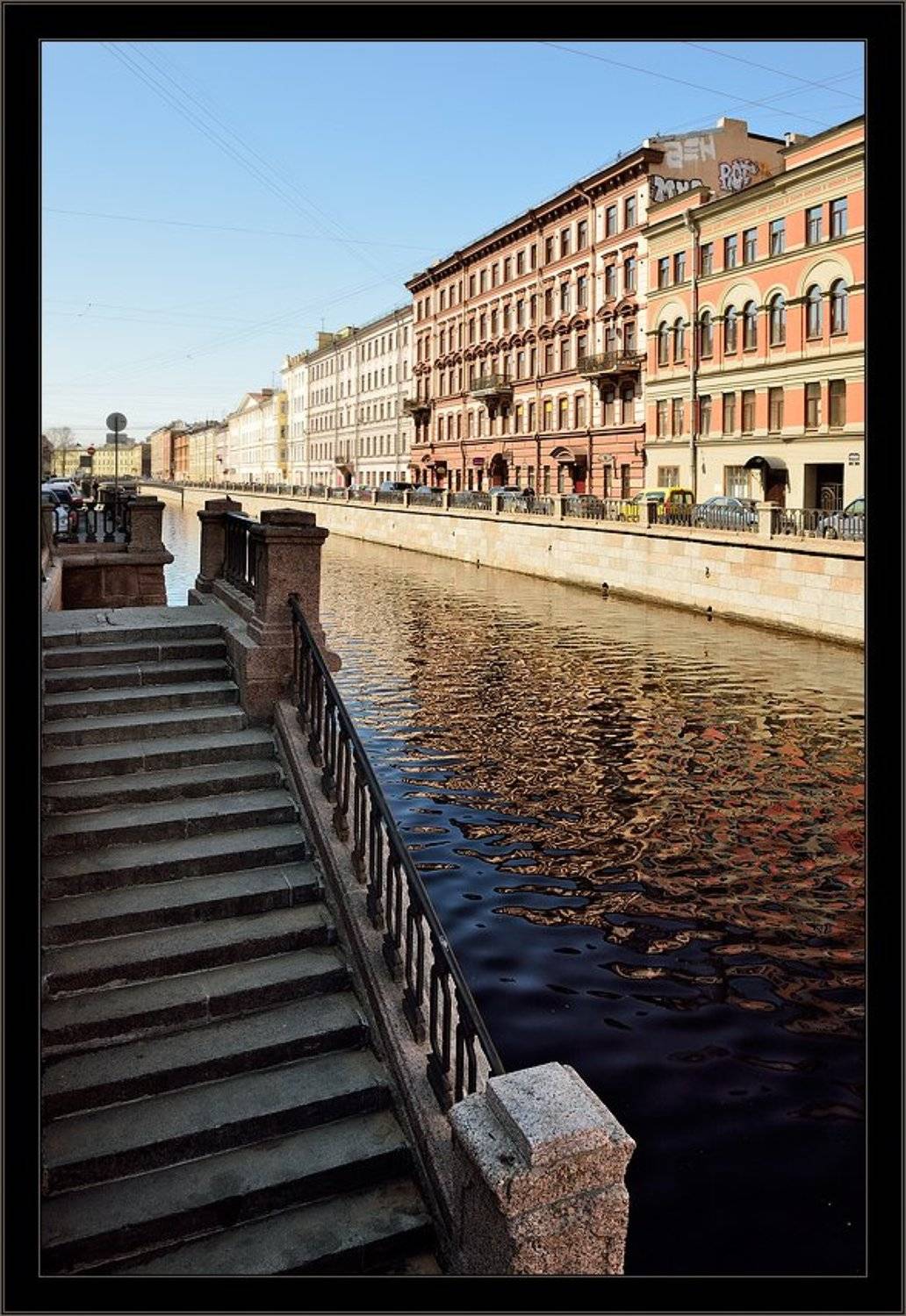 Цветная и теплая простая питерская зарисовка с канала Грибоедова. Автор: Kirill Shapovalov петербург, центр, канал грибоедова, весна, Kirill Shapovalov