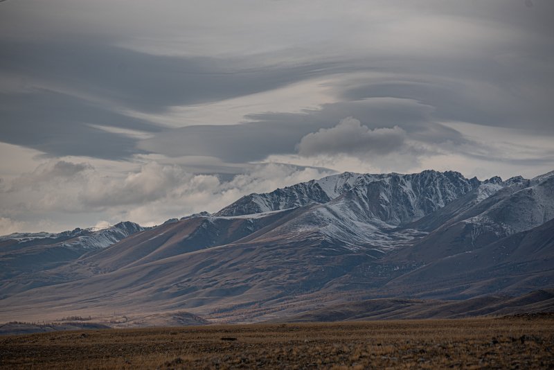 пейзаж, Алтай в облакхphoto preview