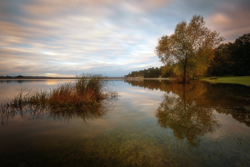 sky, autumn, nature Autumn on the damphoto preview