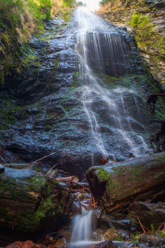 #nature, #туман, #лес, #oсень, #украина, #карпаты, #пейзаж, #закат, #туман, #солнце, #свет, #mountain range, #mountains, #туризм, #лес, #nature, #природа, Ялинський водоспа́д .photo preview