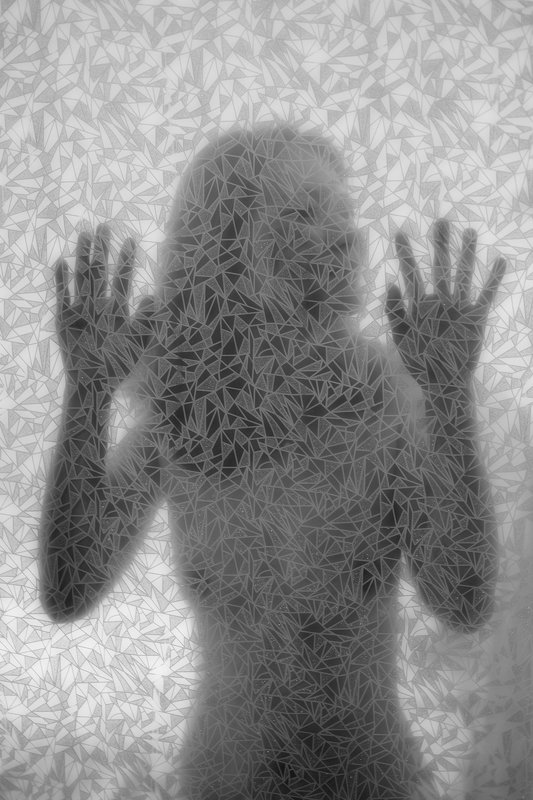 在玻璃后面photo preview