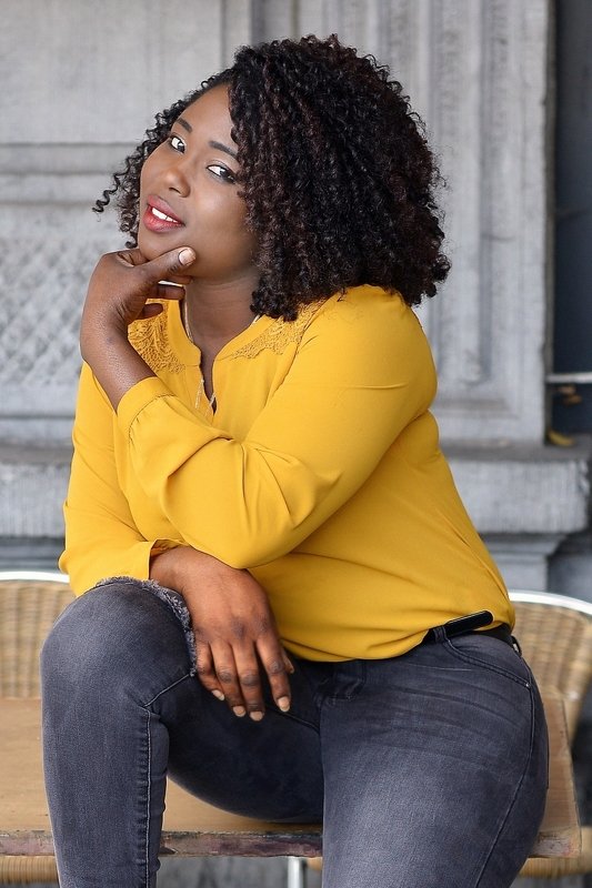 Portraits of African women in the pubs of Liège(Belgium).photo preview