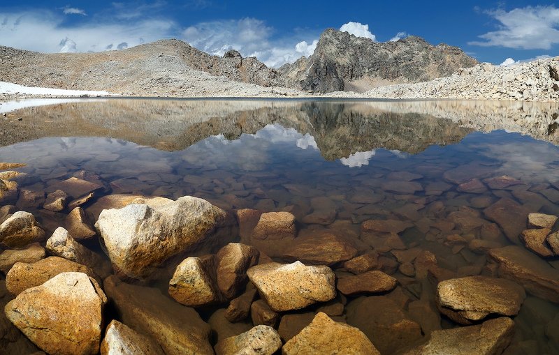 горы, Кавказ, озеро Горное озероphoto preview