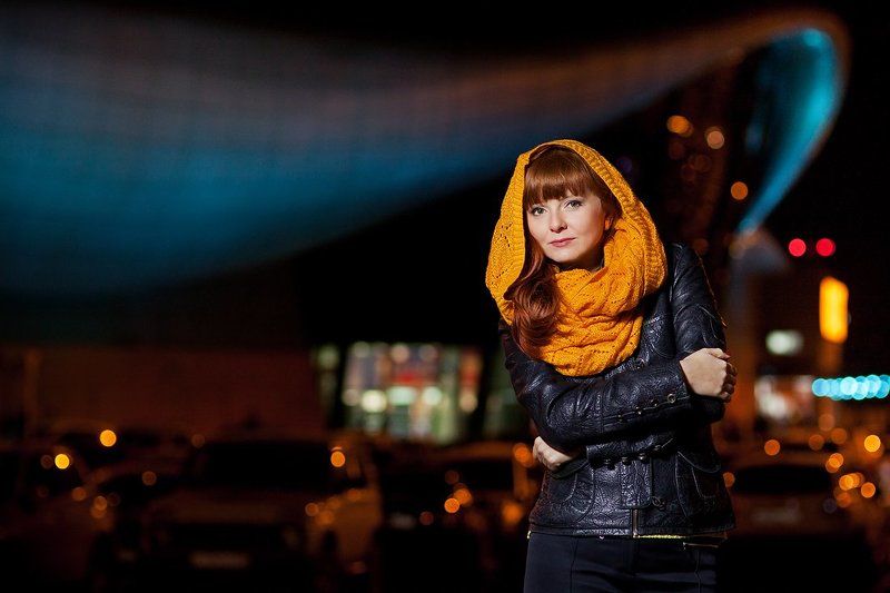 портрет, модель, свет, ночь, цвет ***photo preview