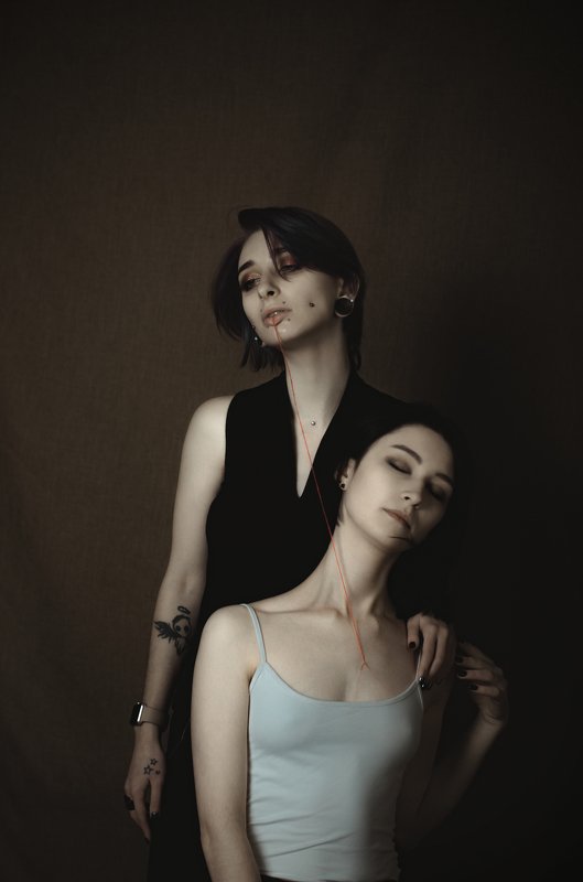 kiss tongue art portrait nikon photo preview