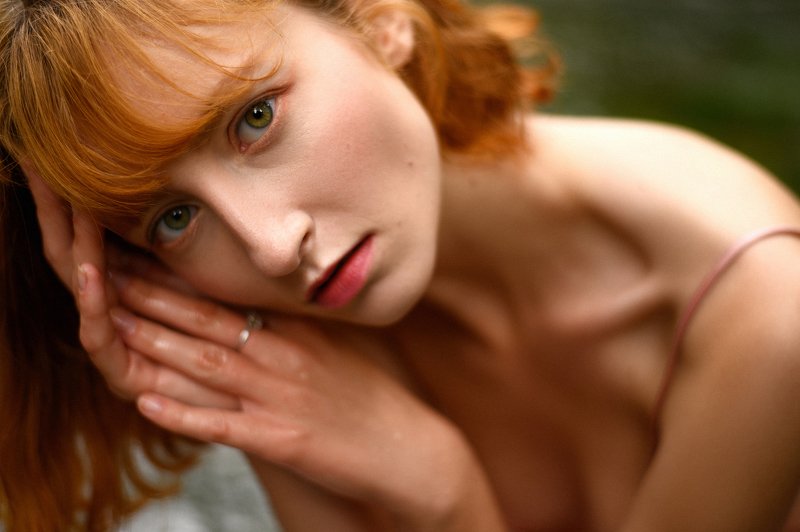#girl #portrait #redhair #рыжая #девушка #nature #water #вода Настяphoto preview