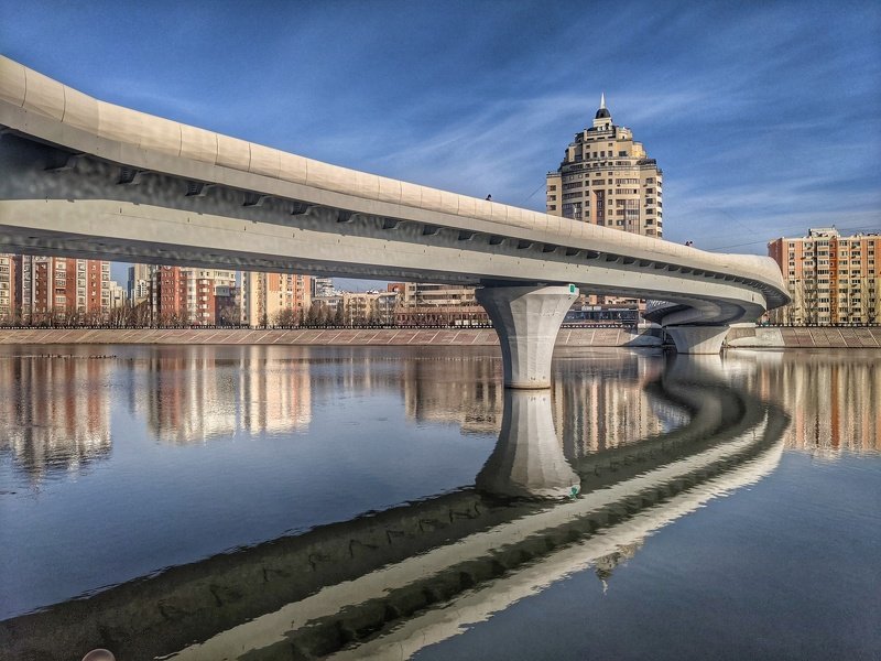 мост, изгибы, линии Изгибы городских мостов.2 фото превью