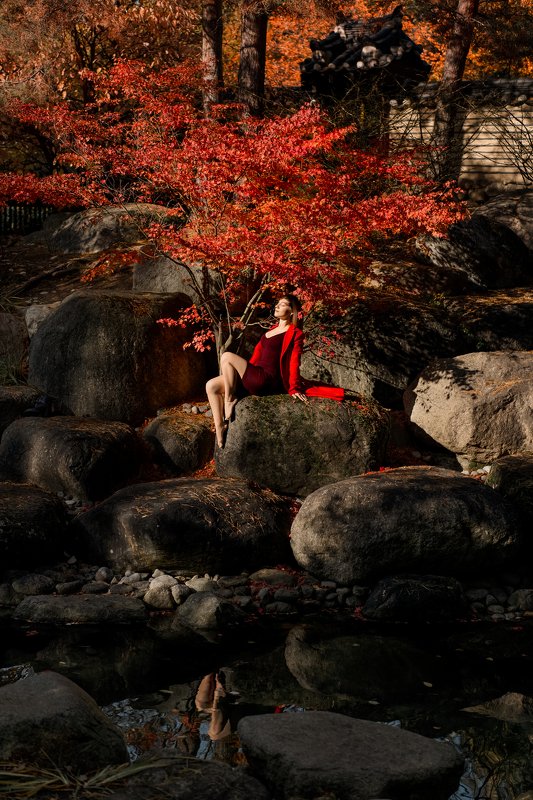 berlin, autumn, woman, portrait, fall, портрет, девушка, осень Autumn in Berlinphoto preview