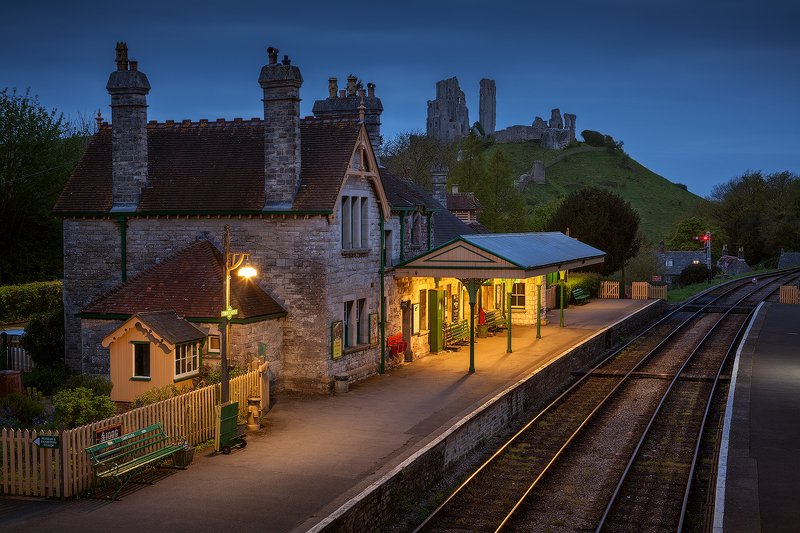 uk, england, dorset, corfe castle, англия England.Corfe Castlephoto preview