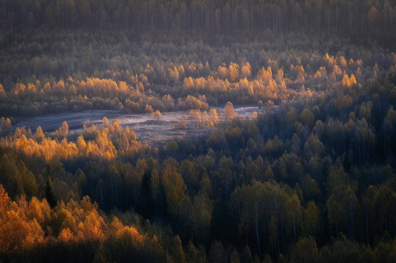 пермский край, осень, россия, урал, пейзаж, рассвет, утро, Кирилл Кузнецов