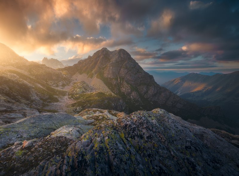 #лето2020, #кавказ, #пейзаж, #закат, #софийские, #озера, #кчр Западный Кавказphoto preview