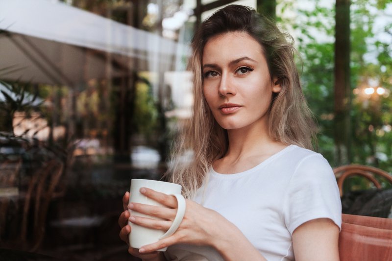 За чашкой кофеphoto preview