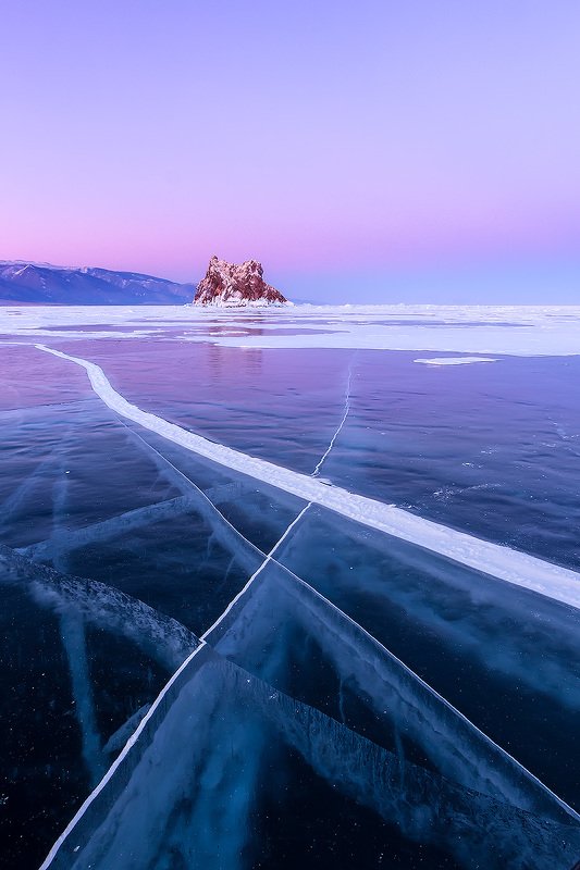 Байкал, еленка, ледокол Розовые покрывало Еленкиphoto preview