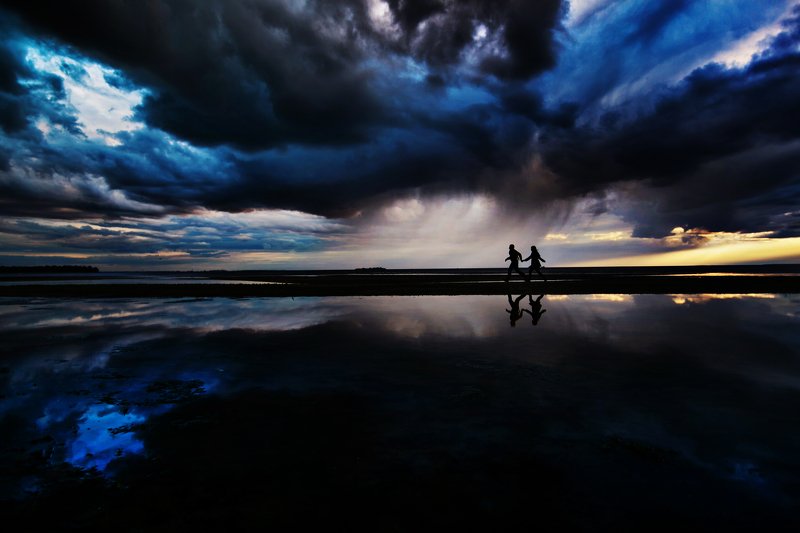 lovestory, engagement, wedding, свадебная фотография, лавстори Побег от бури | Lovestoryphoto preview