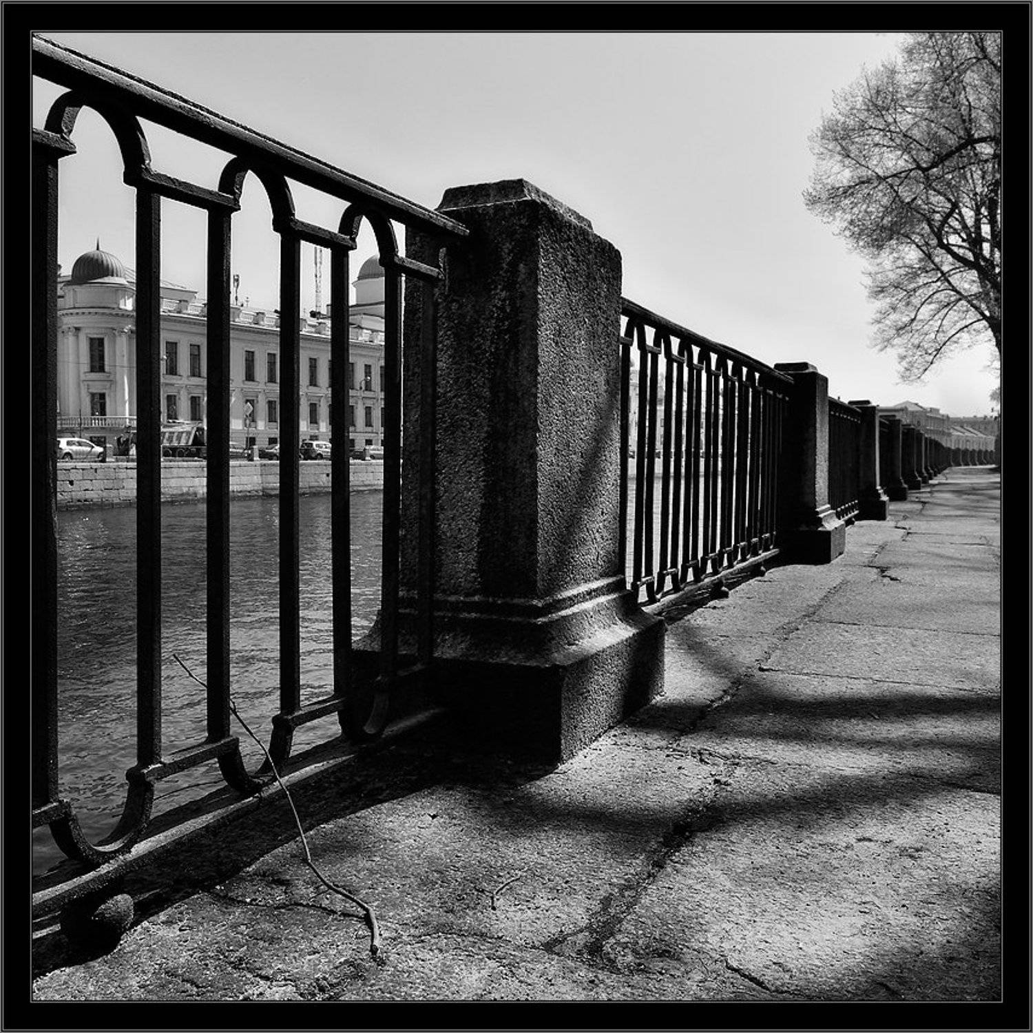 петербург, центр, чб, квадрат, Kirill Shapovalov