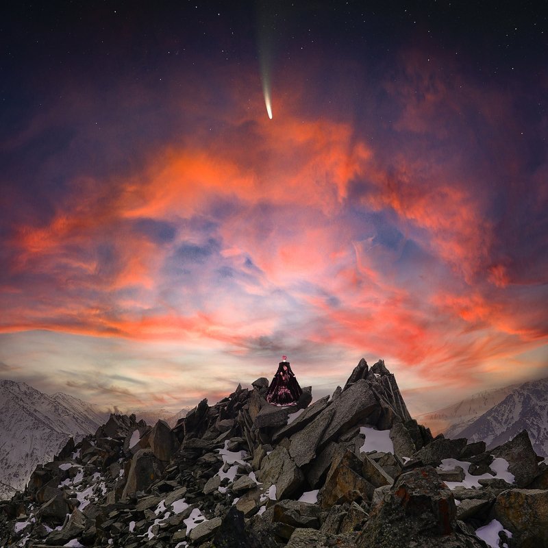 Золотой кометойphoto preview