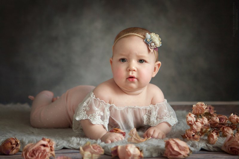 детскийпортрет, дети, малыши Маленькая Ариэллаphoto preview